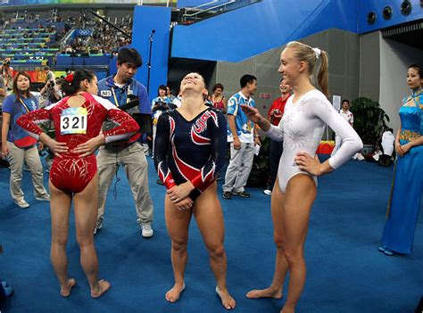 Shawn Johnson Wins Gold On The Balance Beam The Medalists In The
