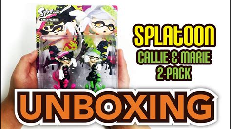 Splatoon Squid Sister Callie And Marie Amiibo Unboxing