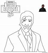 Fortnite Skin Coloring Pages Reaper Printable sketch template