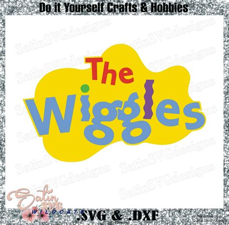 wiggles design svg files cricut silhouette studio digital cut files