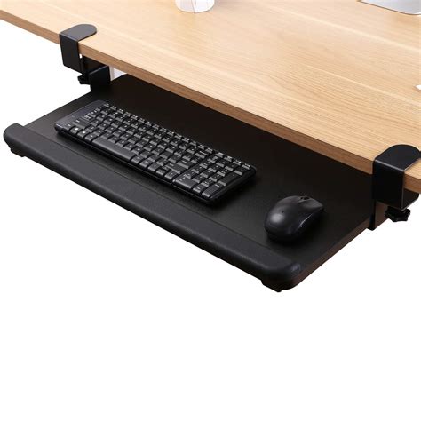 buy flexispot large keyboard tray  desk ergonomic   including clamps     clamp
