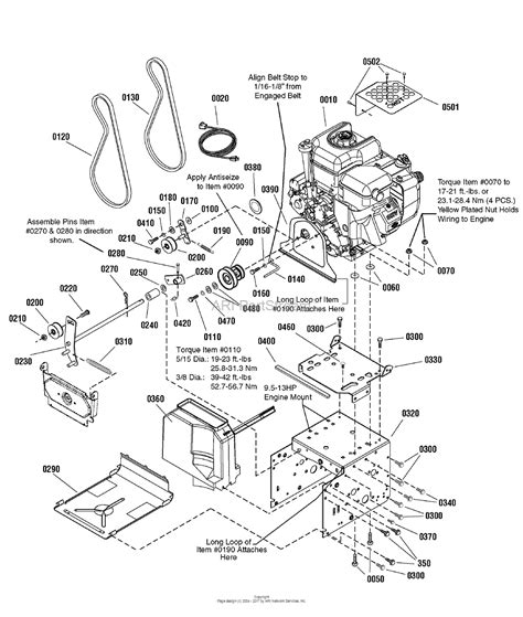 john deere snowblower parts diagram wiring