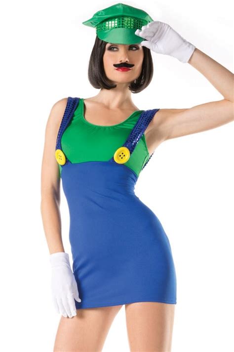 Be Wicked Sexy Miss Luigi Costume Bw1435c Women S