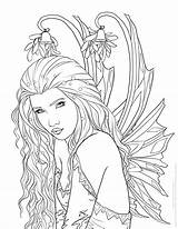 Coloring Selina Fenech Fairy Selinafenech Mistletoe sketch template
