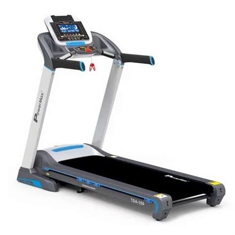 powermax fitness  hp tda  motorized treadmill   track ui