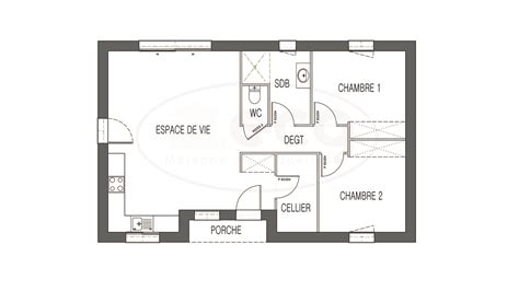 plan de maison  chambres salon cuisine douche atwebsterfr maison  mobilier
