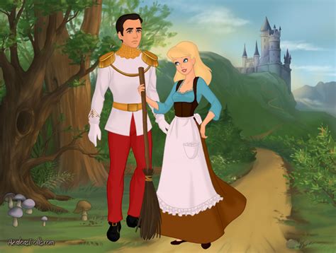 Fairytale Scene Cinderella And Prince Charming By Alexiosr