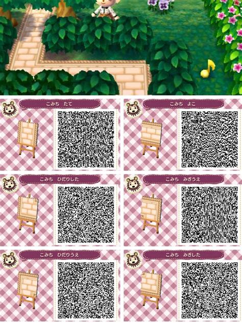acnl qr codes paths acnl paths animal crossing guide animal crossing