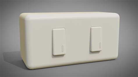 3d Asset Electric Switch Cgtrader