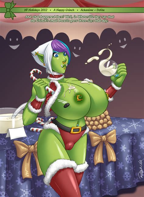 Hf Holidays 2012 A Happy Grinch By Ackanime Hentai Foundry