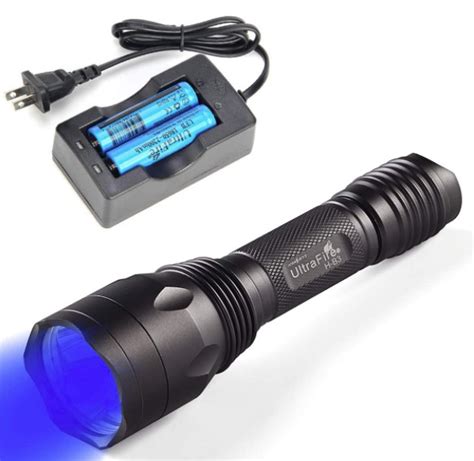 blue light flashlights  fishing everyday carry hub