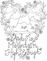 Coloring Pages Rocky Mountain Sunshine Mountains Splash Getcolorings Printable sketch template