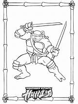 Leonardo Coloring Pages Ninja Turtles Printable sketch template
