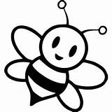 Bee Bumble Coloring Pages Chibi sketch template