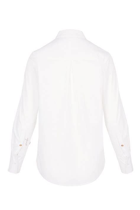zusss witte blouse gemaakt van  katoen villa madelief