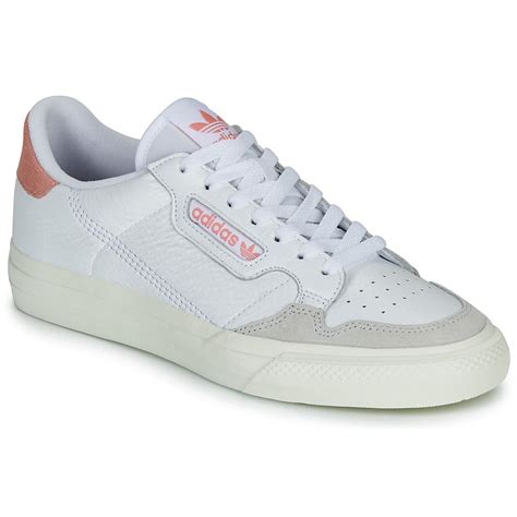 adidas continental vulc shoes trainers  white lyst