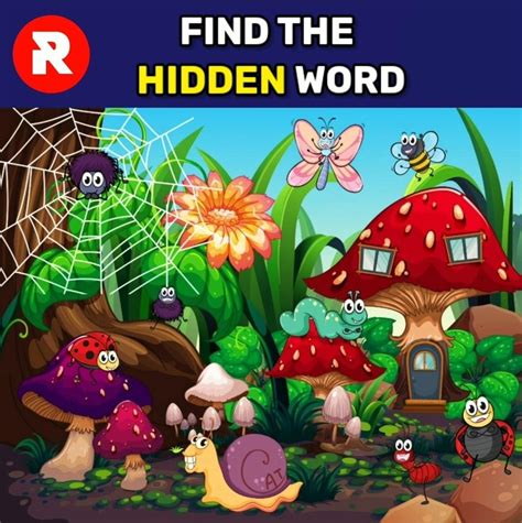 find  hidden word easy spot  hidden word word games