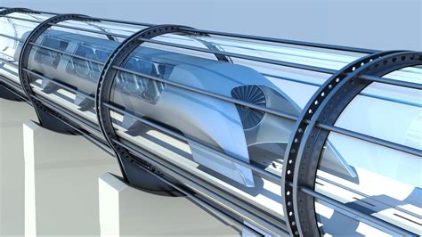 hyperloop train futuristic superfast traveling