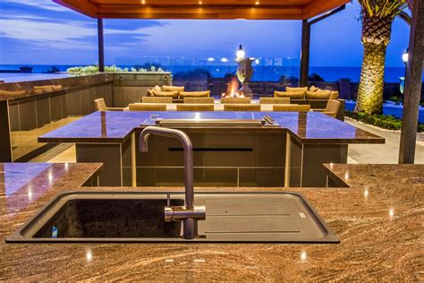 poolside entertaining  resort style outdoor kitchen project