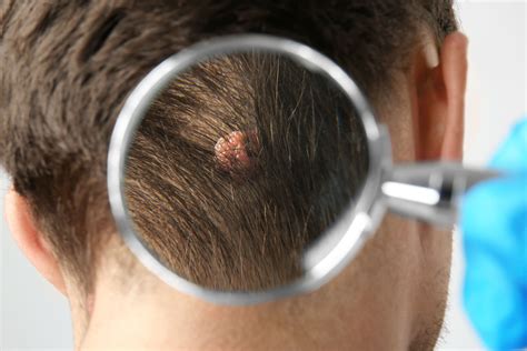 finding moles   scalp  hair   treatments