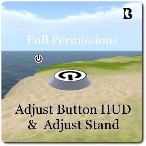 life marketplace adjust button hud adjust stand
