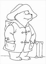 Pages Coloring Paddington Bear Cartoons Smurf Wolf Bad sketch template