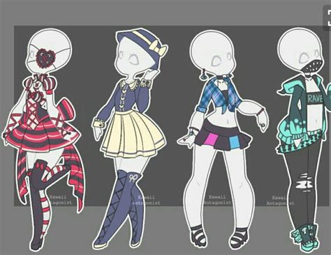pin  pinner  drawing inspiration character design drawing anime clothes character design