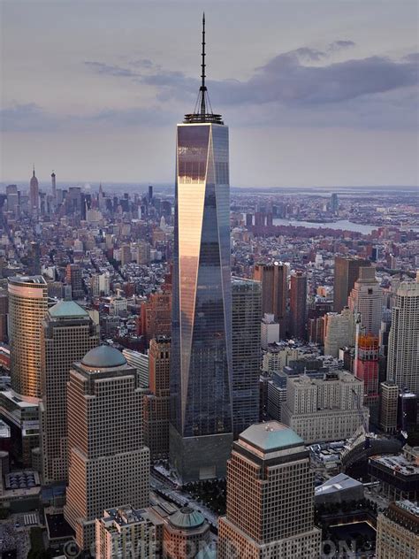 aerialstock aerial photograph   freedom tower   york city