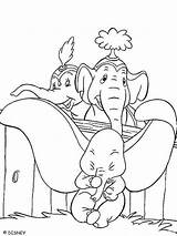 Dumbo Dambo Fargeleggingsark Mycoloring Coloriages Bojanke Dyr Kidsuki Tegninger Nazad Coloriez Malebog Troupe éléphants Moqueurs Fargelegging sketch template