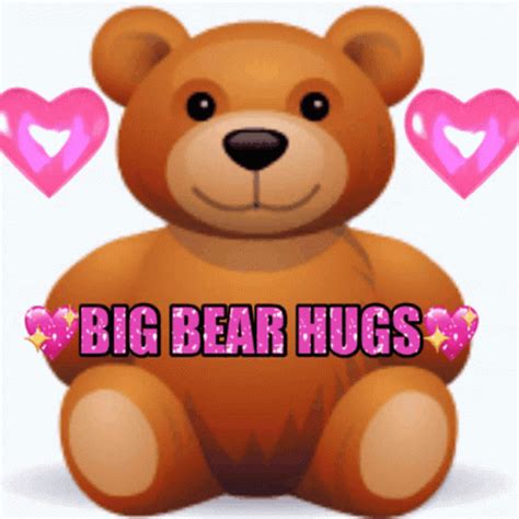 hugs bear hug gif hugs bearhug love discover share gifs