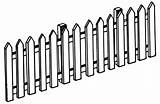 Fence Clipart Clip Picket Farm Cliparts Line Fencing Printable Template Fens Fance Post Borders Clipground Library Clipartbest Use Transparent 20clipart sketch template
