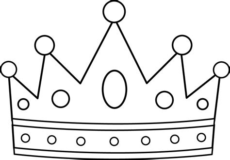 princess  crown coloring page bubakidscom bubakidscom crown