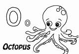 Octopus Coloring Pages Printable Kids Cartoon Print Color Animal Animals Colouring Drawing Cute Baby Sheet Cuttlefish Getcolorings Book Getdrawings Colonies sketch template