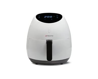 air fryer  shown   timer   side    colors