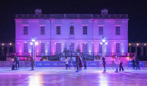 queens house ice rink ice skating  london