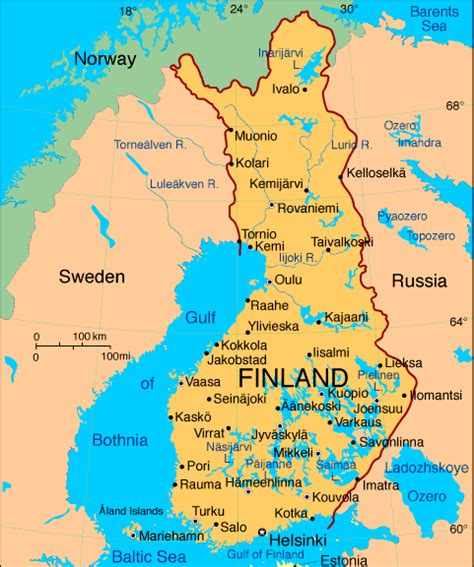 finland atlas maps   resources finland finland map map