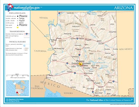 large detailed map  arizona state arizona state large detailed map vidianicom maps