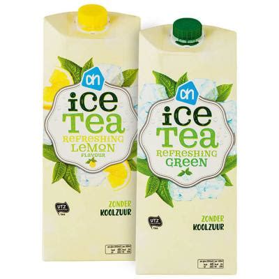 ah ice tea  literpakken aanbieding week   albert heijn