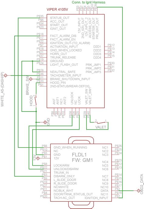 viper alarm  wiring diagram styleced