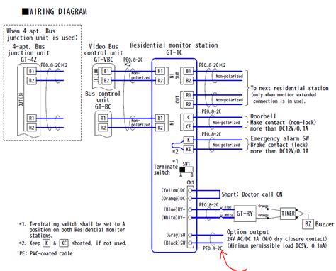 aiphone gt wiring diagram