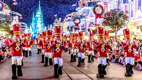 2018 Mickey S Once Upon A Christmastime Parade At Very Merry Christmas