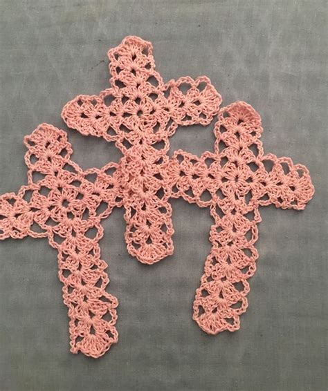 crocheted cross  easter  crochet cross crochet cross patterns