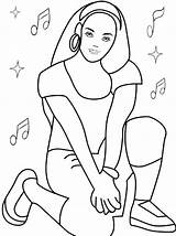 Musical School High Coloring Pages Fun Kids sketch template