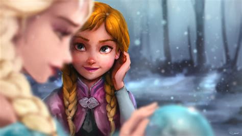anna and elsa by darrengeers on deviantart