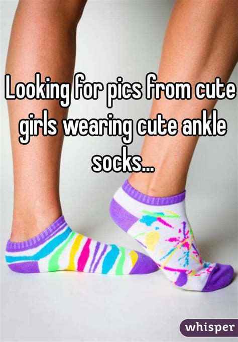 Looking For Pics From Cute Girls Wearing Cute Ankle Socks