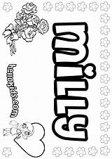 Coloring Milly Emily Pages Miku Colouring Molly Name Names Print Hellokids Color Getcolorings Printable Emma sketch template