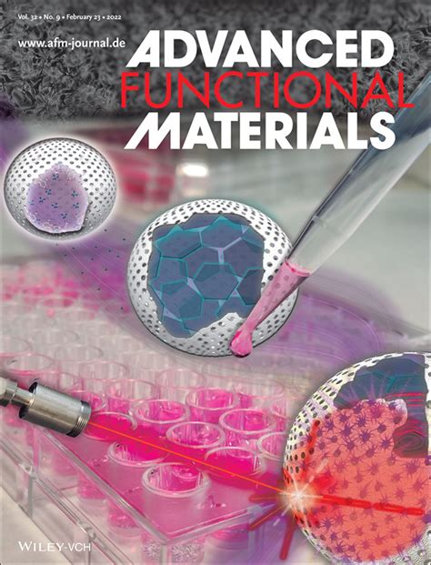 cover page   journal advanced functional materials nfp research