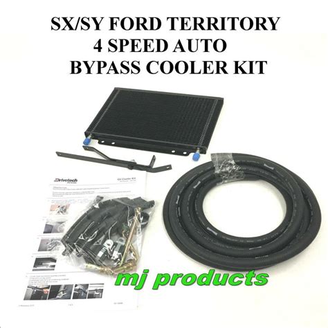 ford territory sxsy  cyl automatic transmission diy oil cooler bypass kit  ebay