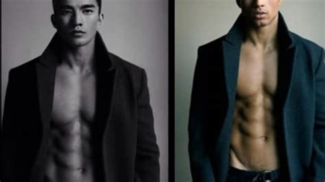 chinese male model liang chao uses fake photos to lure wife