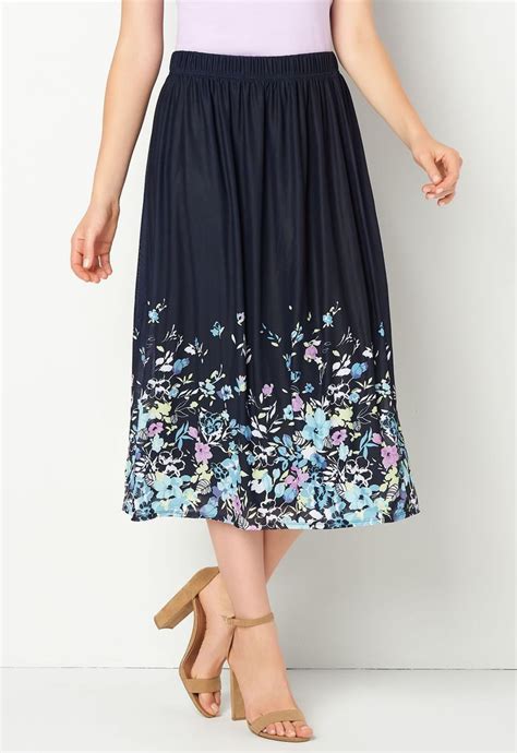pin  blal ahmd  abghn floral skirt skirts fashion